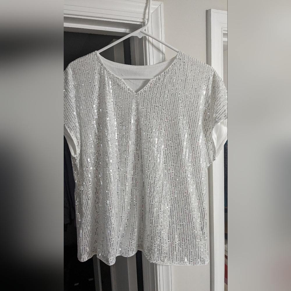 Sequin top
